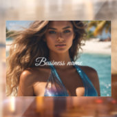 Gepersonaliseerde mode raamfolie raamsticker (Vel 2)