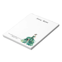 Gepersonaliseerde Mode thema Notitieblok