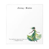 Gepersonaliseerde Mode thema Notitieblok (Voorkant)