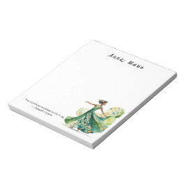 Gepersonaliseerde Mode thema Notitieblok