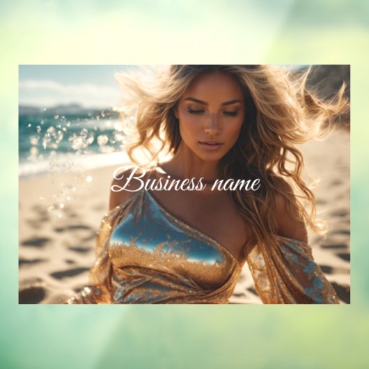 Gepersonaliseerde mode Window Cling Raamsticker (Vel 3)