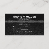 Gepersonaliseerde Modern Founder Visitekaartje Ide (Voorkant)