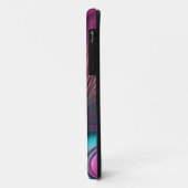 Gepersonaliseerde Modern-Magenta, Turquoise en Gol Case-Mate iPhone Case (Achterkant/links)