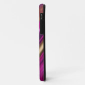 Gepersonaliseerde Modern-Paarse Roze en Goud- Case-Mate iPhone Case (Achterkant/links)