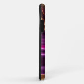 Gepersonaliseerde Modern-Paarse Roze en Goud- Case-Mate iPhone Case (Achterkant/rechts)