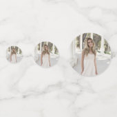 Gepersonaliseerde moderne Afstuderen foto Confetti (Voorkanten)