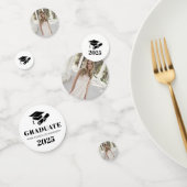 Gepersonaliseerde moderne Afstuderen foto Confetti (Groep)