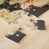 Gepersonaliseerde moderne collage foto puzzel voor legpuzzel (Zijkant)