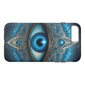 Gepersonaliseerde moderne derde oog Case-Mate iPhone case (Achterkant (Horizontaal))