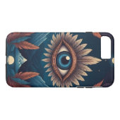 Gepersonaliseerde moderne derde oog Case-Mate iPhone case (Achterkant (Horizontaal))