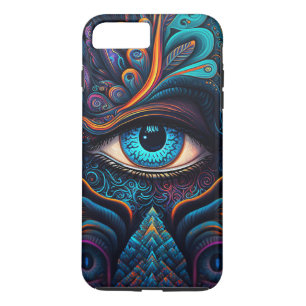 Gepersonaliseerde moderne derde oog iPhone 8/7 plus hoesje