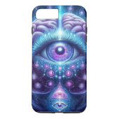 Gepersonaliseerde moderne derde oog Case-Mate iPhone case (Achterkant)