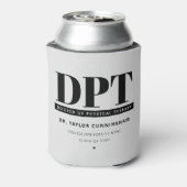 Gepersonaliseerde Moderne DPT Doctor van Fysiother Blikjeskoeler (Blikje Achterkant)