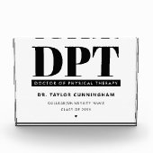 Gepersonaliseerde Moderne DPT Doctor van Fysiother Fotoblokken (Voorkant)