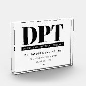 Gepersonaliseerde Moderne DPT Doctor van Fysiother Fotoblokken (Links)