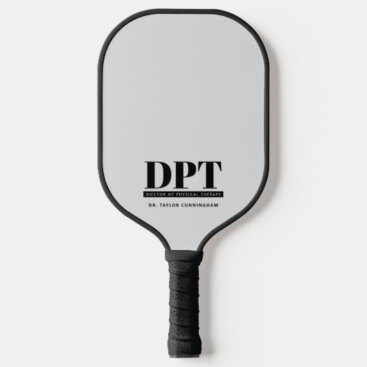 Gepersonaliseerde Moderne DPT Doctor van Fysiother Pickleball Paddle (Voorkant)