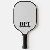 Gepersonaliseerde Moderne DPT Doctor van Fysiother Pickleball Paddle (Achterkant)
