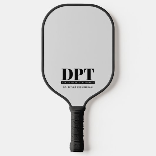 Gepersonaliseerde Moderne DPT Doctor van Fysiother Pickleball Paddle (Achterkant)