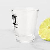 Gepersonaliseerde Moderne DPT Doctor van Fysiother Shot Glas (Rechts)