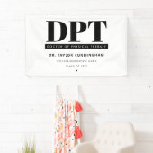 Gepersonaliseerde Moderne DPT Doctor van Fysiother Spandoek (Insitu)