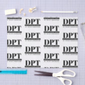 Gepersonaliseerde Moderne DPT Doctor van Fysiother Tissuepapier (Craft)