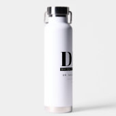 Gepersonaliseerde Moderne DPT Doctor van Fysiother Waterfles (Voorkant)