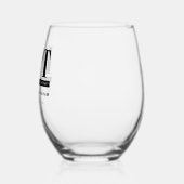 Gepersonaliseerde Moderne DPT Doctor van Fysiother Wijnglas Zonder Voet (Links)