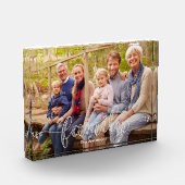 Gepersonaliseerde moderne familie Keepsake Photo B Fotoblokken (Links)