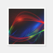 Gepersonaliseerde moderne foto standaard cocktail  servet (Voorkant)