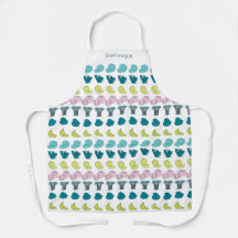 Gepersonaliseerde moderne Fruit & Veggie Print Sch