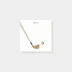 Gepersonaliseerde moderne  golfbaan post-it® notes