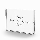 Gepersonaliseerde moderne horizontale blok foto di (Rechts)