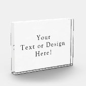 Gepersonaliseerde moderne horizontale blok foto di (Links)