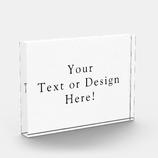 Gepersonaliseerde moderne horizontale blok foto di (Links)