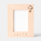 Gepersonaliseerde Moderne Minimalistische Kruisher Gegraveerde Lijstjes (Voorkant)