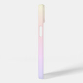 Gepersonaliseerde moderne pastel ombre Case-Mate iPhone case (Achterkant / Rechts)