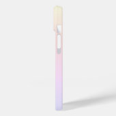 Gepersonaliseerde moderne pastel ombre Case-Mate iPhone case (Achterkant / Links)