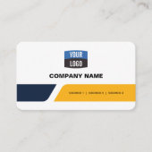 Gepersonaliseerde moderne professional visitekaartje (Voorkant)