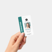 Gepersonaliseerde Moderne Professionele identiteit Badge (Handheld)