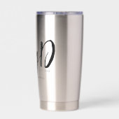 Gepersonaliseerde moderne PsyD Doctor in de psycho Geïsoleerde Drinkbeker (Achterkant)