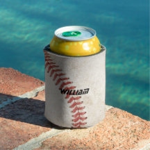 Gepersonaliseerde moderne rustieke honkbal Cool