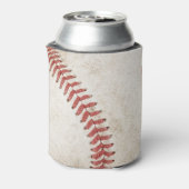 Gepersonaliseerde moderne rustieke honkbal Cool Blikjeskoeler (Blikje Achterkant)