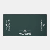 Gepersonaliseerde moderne stijlvolle trendy bureaumat (Voorkant)