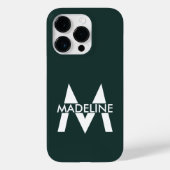 Gepersonaliseerde moderne stijlvolle trendy Case-Mate iPhone case (Achterkant)