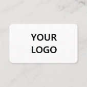 Gepersonaliseerde Moderne Visitekaartjes met uw Lo (Achterkant)