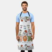 Gepersonaliseerde moeder en Kinder handen Schort,  Schort (Gedragen)