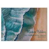 Gepersonaliseerde Moeder Gift Tender Love TLC Ocea Snijplank (Voorkant)