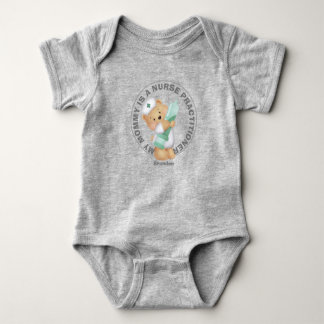 Gepersonaliseerde moeder is verpleegkundige Teddy Romper