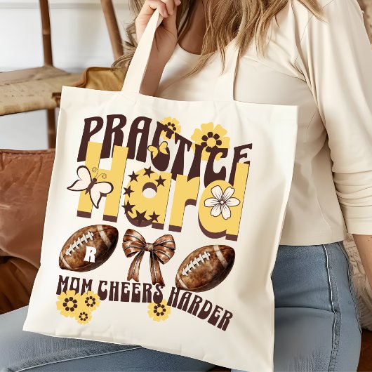 Gepersonaliseerde moeder juicht harder tote bag