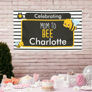 Gepersonaliseerde moeder om Baby shower te zijn Spandoek